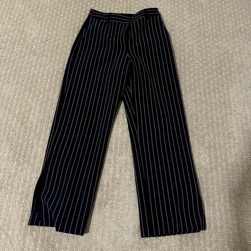 Express Striped Slacks (Size 2R)